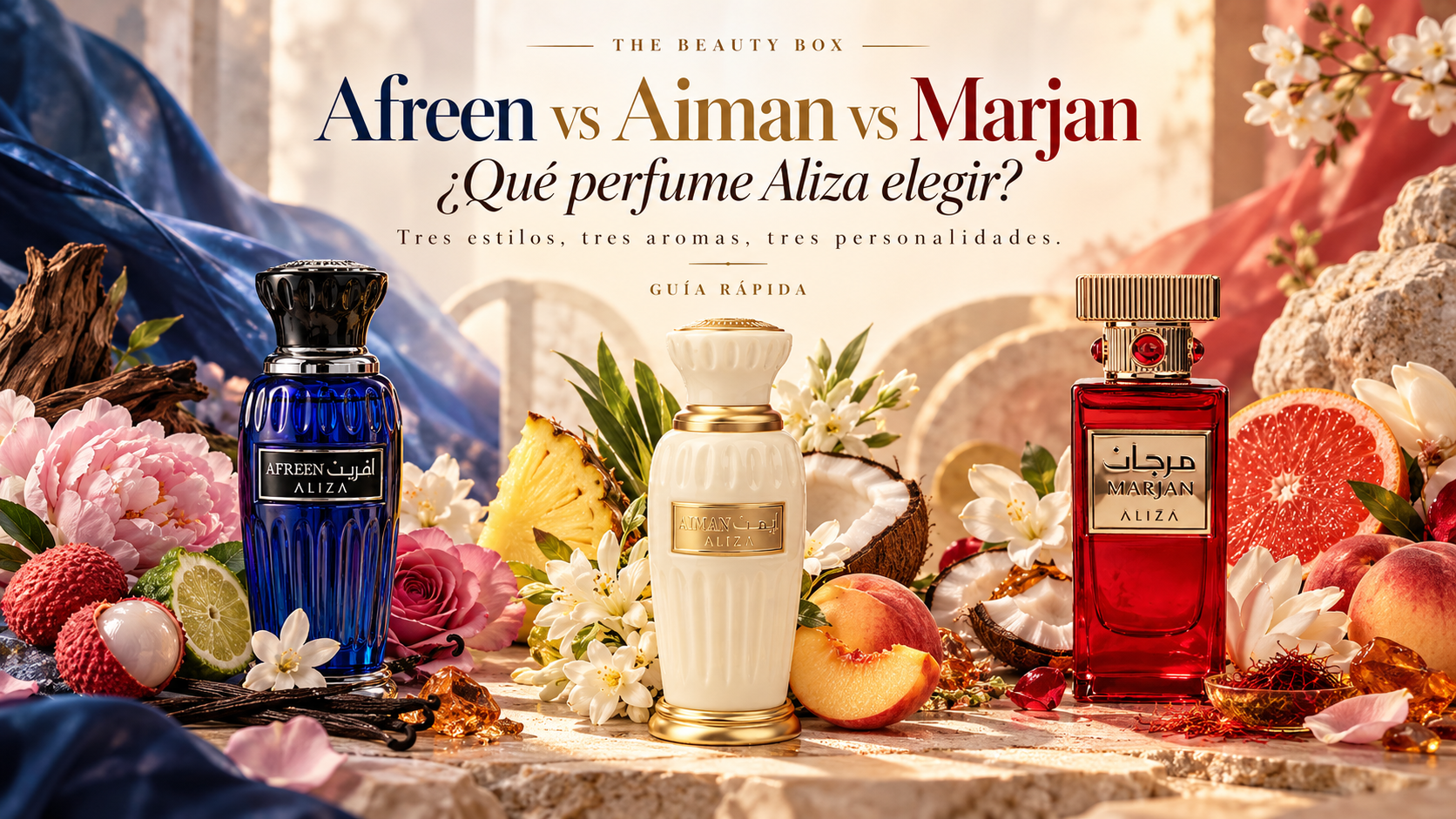 Afreen vs Aiman vs Marjan: ¿qué perfume Aliza elegir?