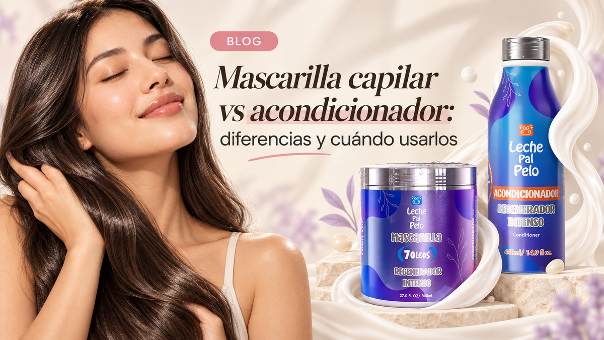Mascarilla capilar vs acondicionador: diferencias y cuándo usarlos