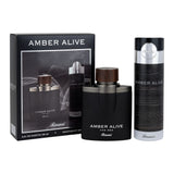 AMBER ALIVE MEN EDP + Deo. Coffret Set - The Beauty Box