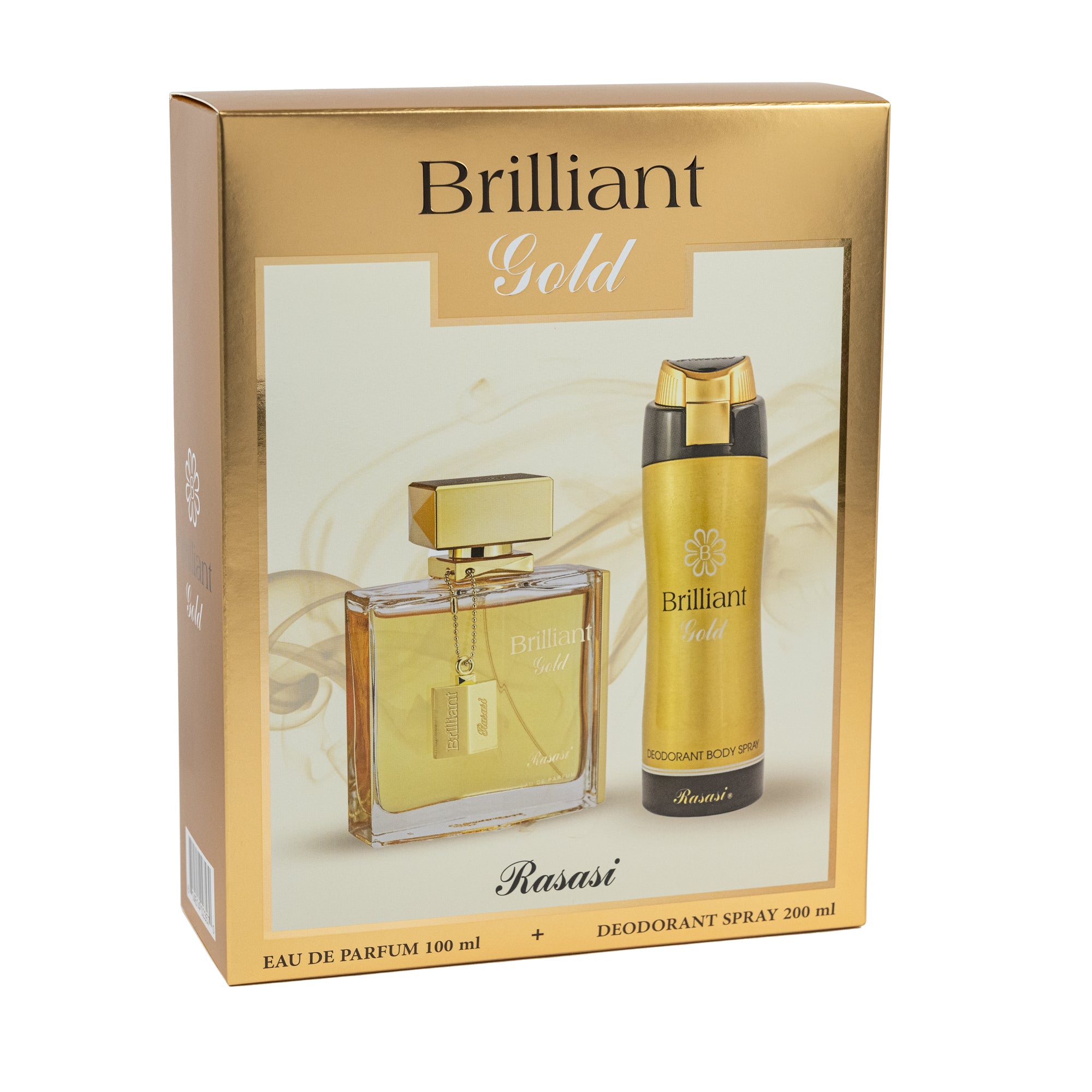 BRILLIANT GOLD EDP + Deo. Coffret Set - The Beauty Box
