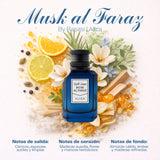 Perfume Árabe Musk Al Faraz EDP 100 ml – Inspiración Bleu de Chanel y Angels’ Share