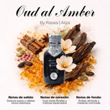 Perfume Árabe Oud Al Amber EDP 100 ml – Inspiración Rumba y Diva