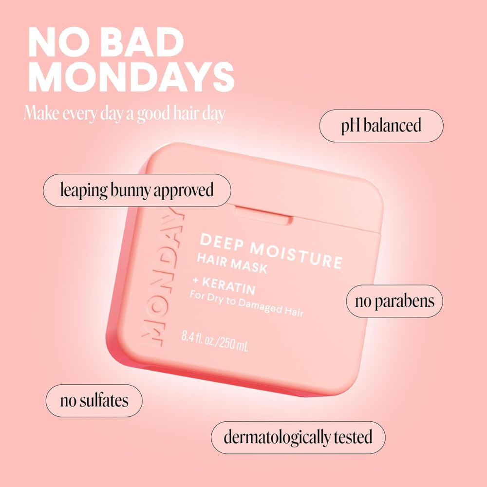Monday Deep Moisture Mascarilla Capilar 250Ml - The Beauty Box