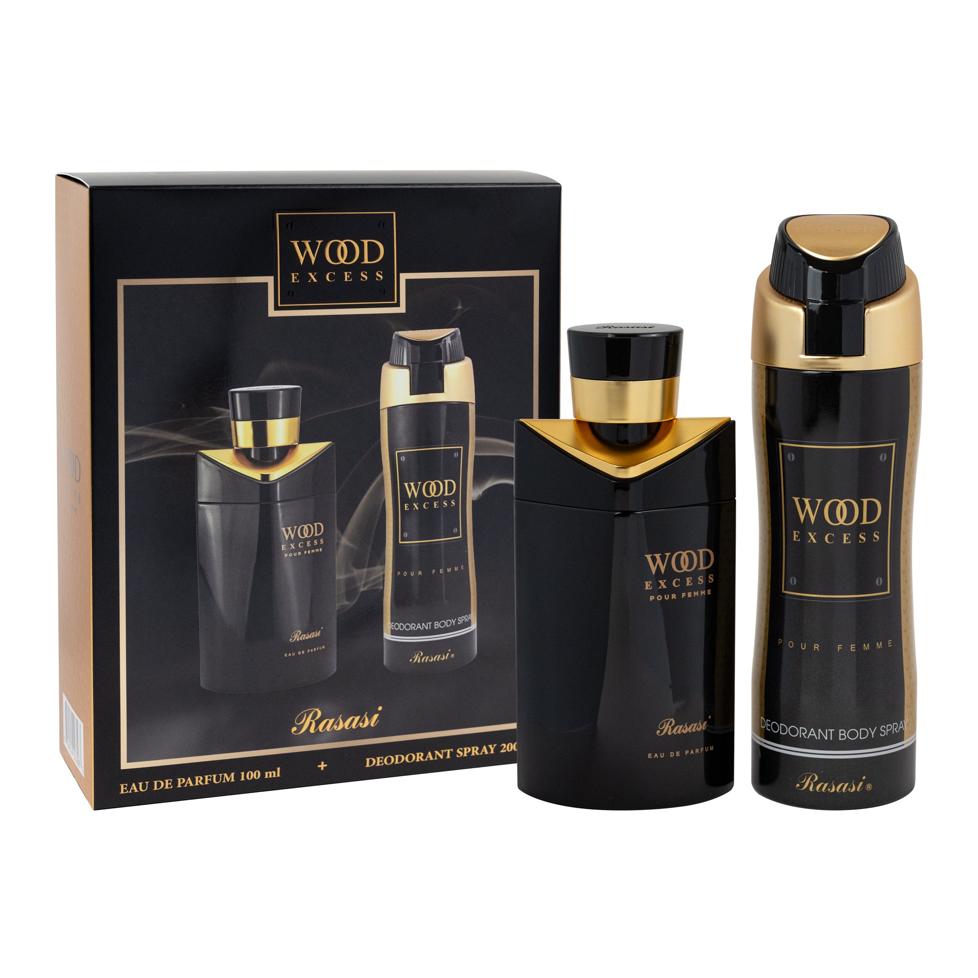WOOD EXCESS WOMEN EDP + Deo. Coffret Set - The Beauty Box