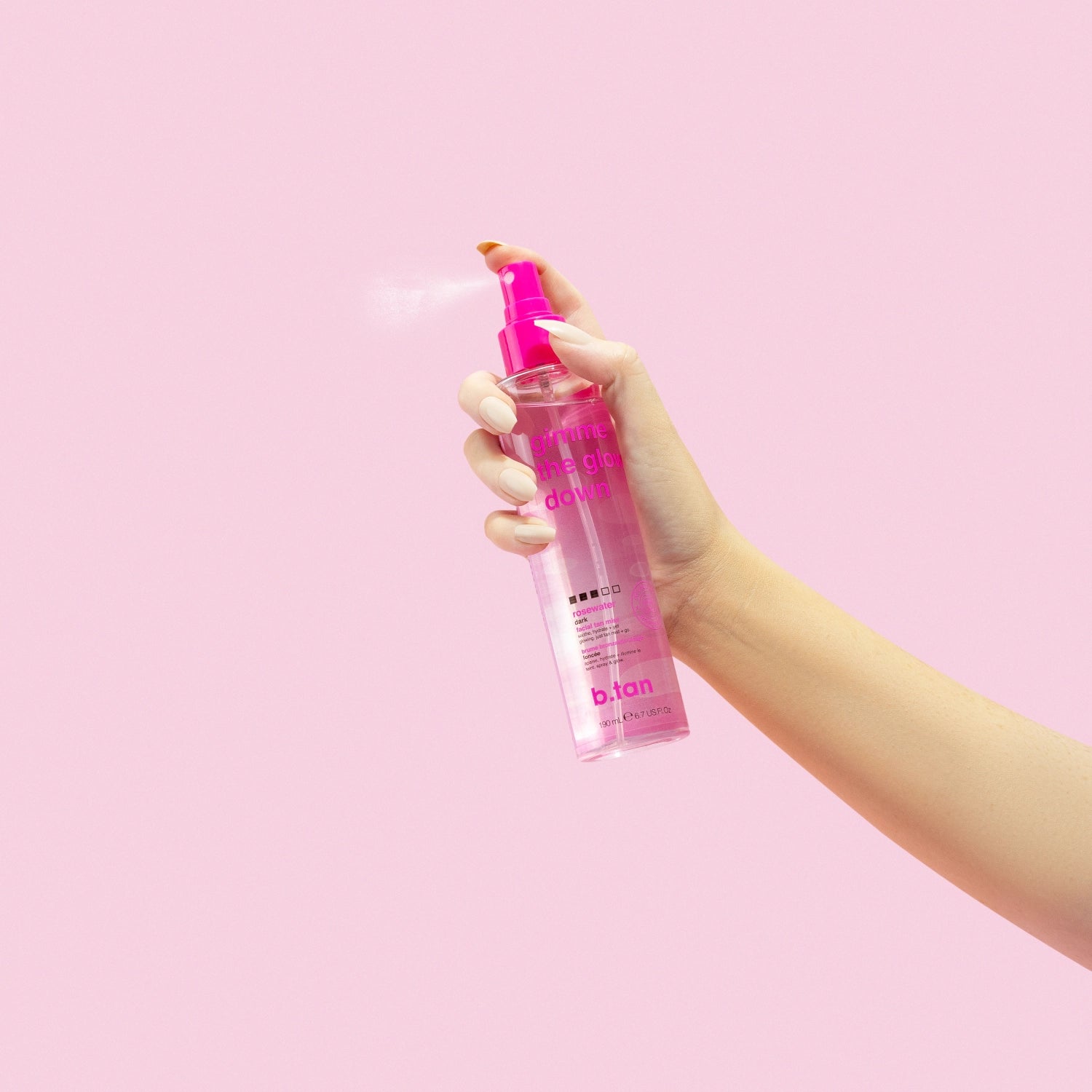 Gimme The Glow Down - Facial Tan Mist - The Beauty Box